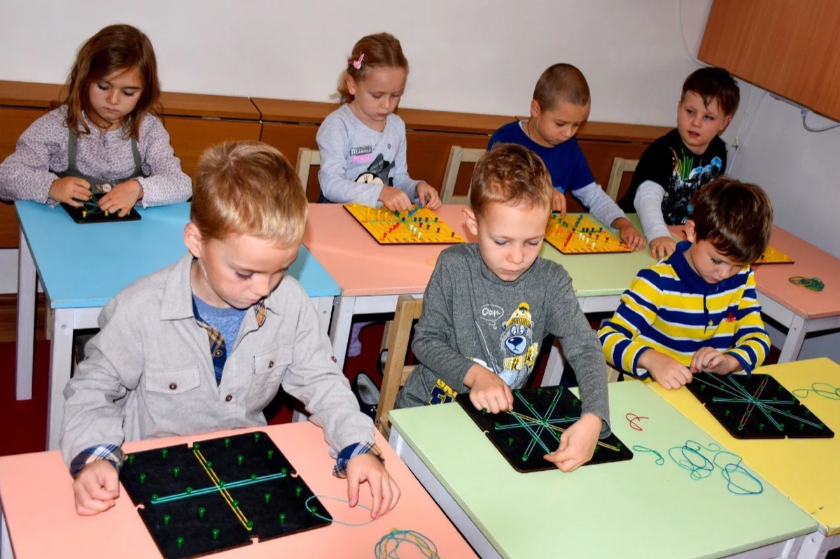 Занятие каллиграфией